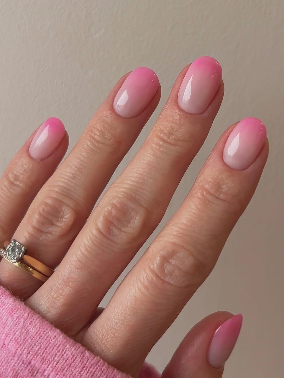 Visual Idea — The Finish Is High Gloss Visual Idea — The Finish Is High Gloss — French Ombre Nails 2027