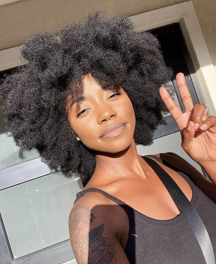 Shoulder Natural Dense Afro Volume Shoulder Natural Dense Afro Volume — 4C Hairstyles 2027