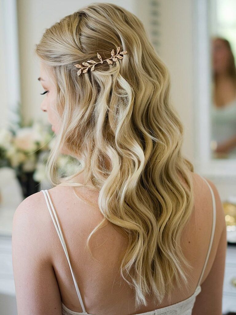 Side Visual Idea Side Visual Idea — Loose Wedding Hairstyles 2027