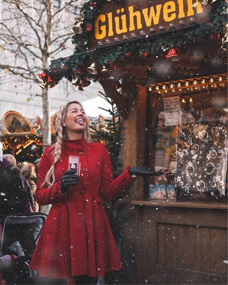 Vibrant Red Coat for a Festive Christmas Market Statement — Christmas Market Outfits 2026