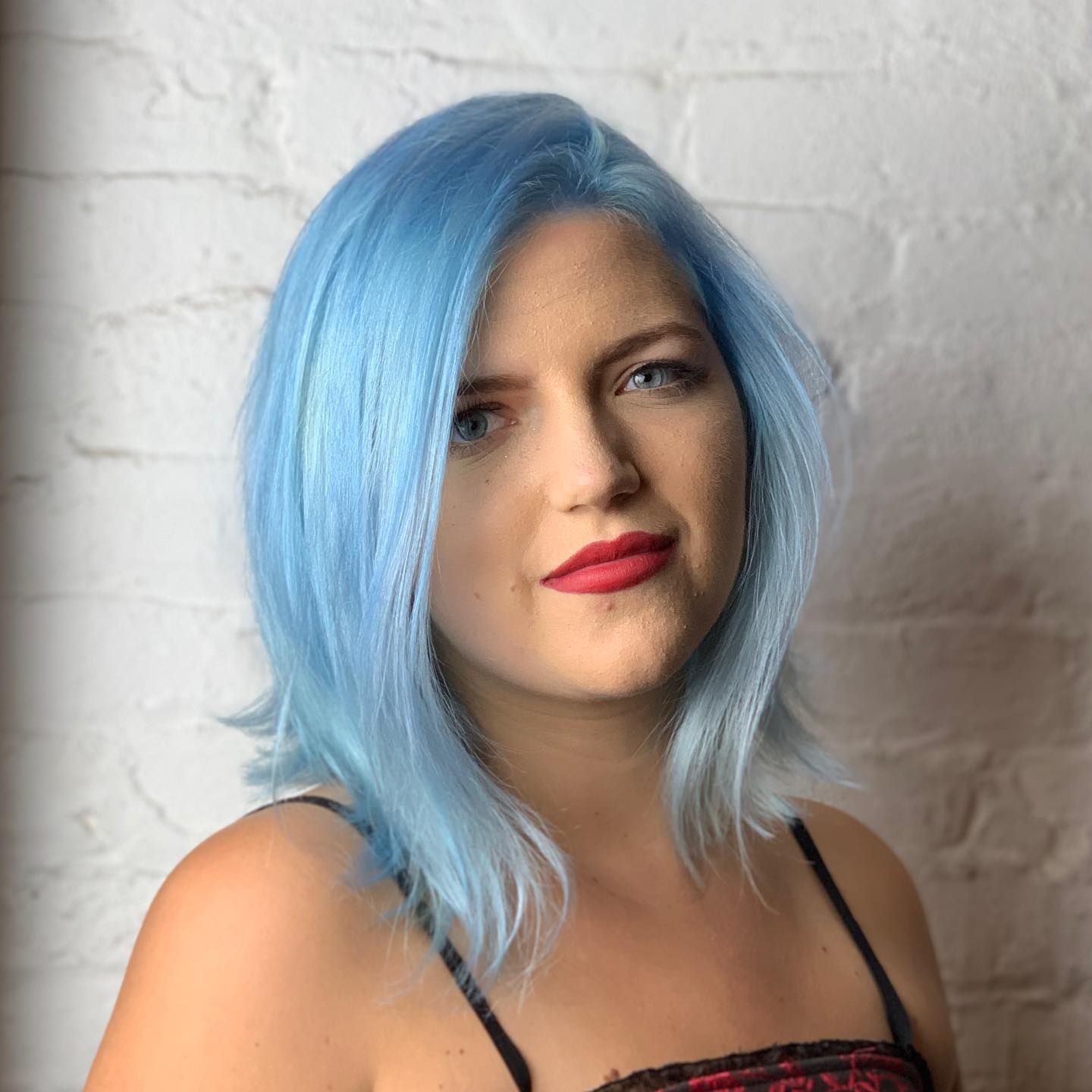 Sky Blue With Lighter Blue Highlights Visual Idea Sky Blue With Lighter Blue Highlights Visual Idea — Sky Blue Hair 2027