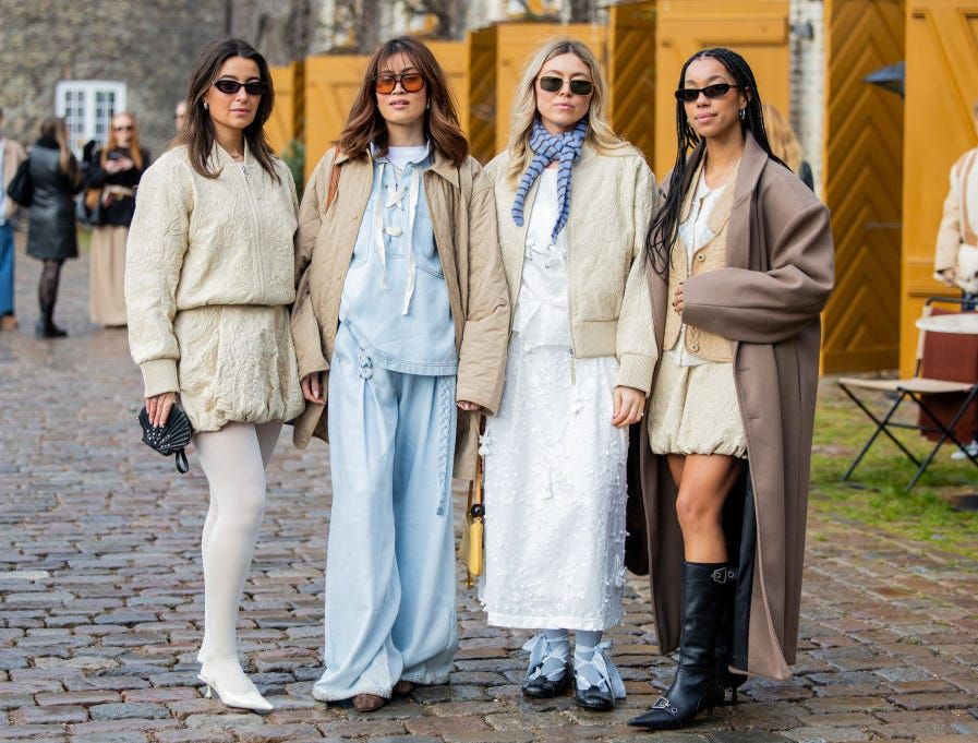 Textured Knitwear and Denim Set for Effortless Street Style — Minimal Scandinavian Outfits 2027