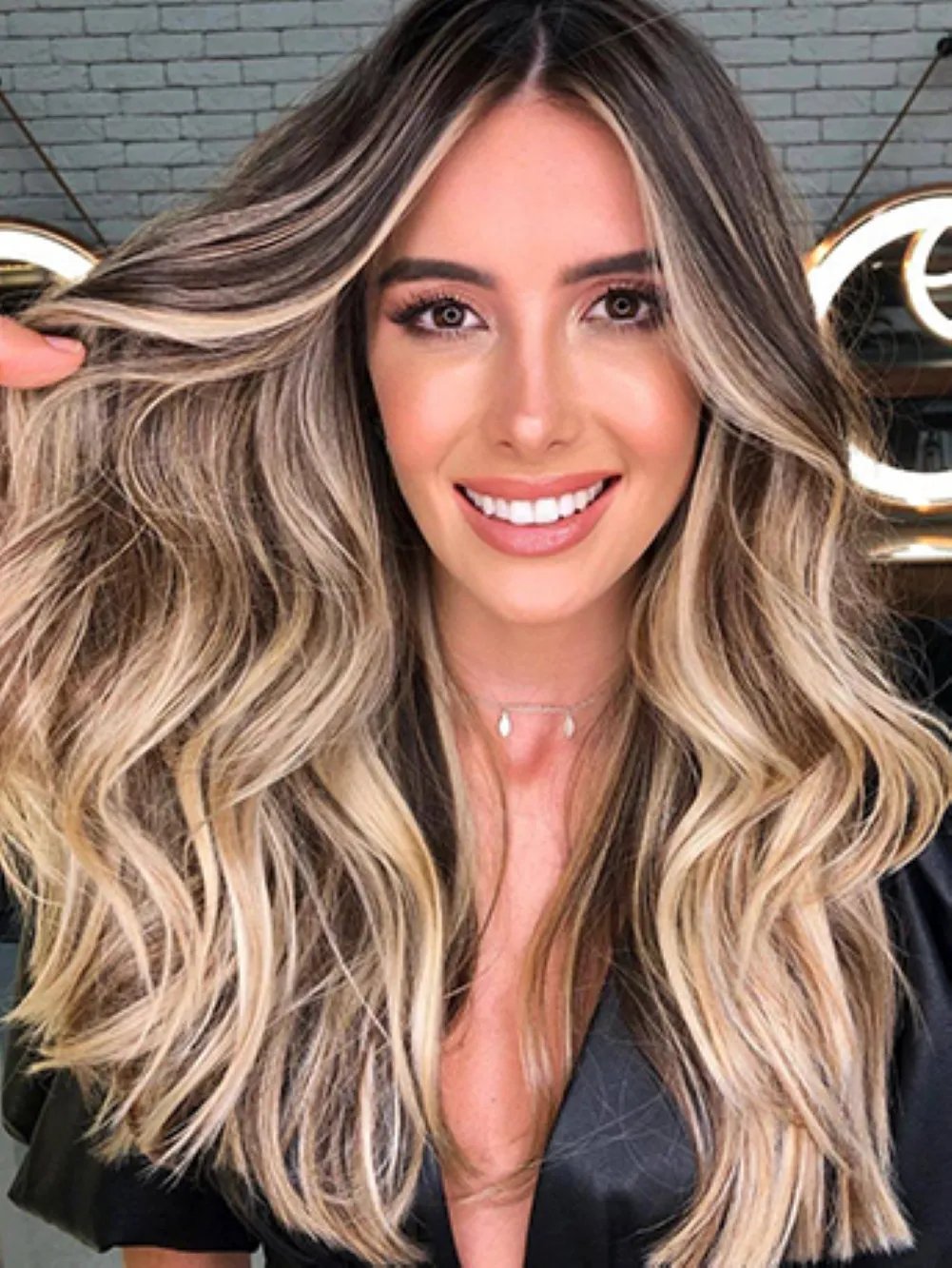 Mid-Back Waves With Sun-Kissed Balayage Effect — Balayage on Wavy Hair 2027