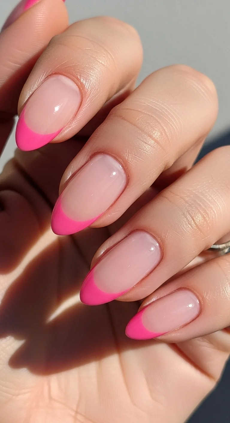 Any Season Visual Idea Any Season Visual Idea — Long Almond Pink Nails Ideas 2027