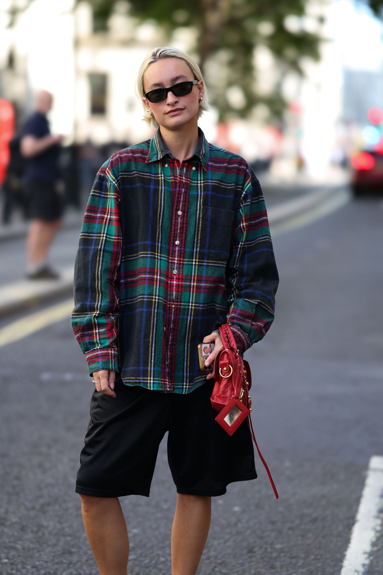 Festival Ready: Multicolor Flannel with Tank and Mesh Shorts Festival Ready: Multicolor Flannel with Tank and Mesh Shorts — Flannel Outfits 2027