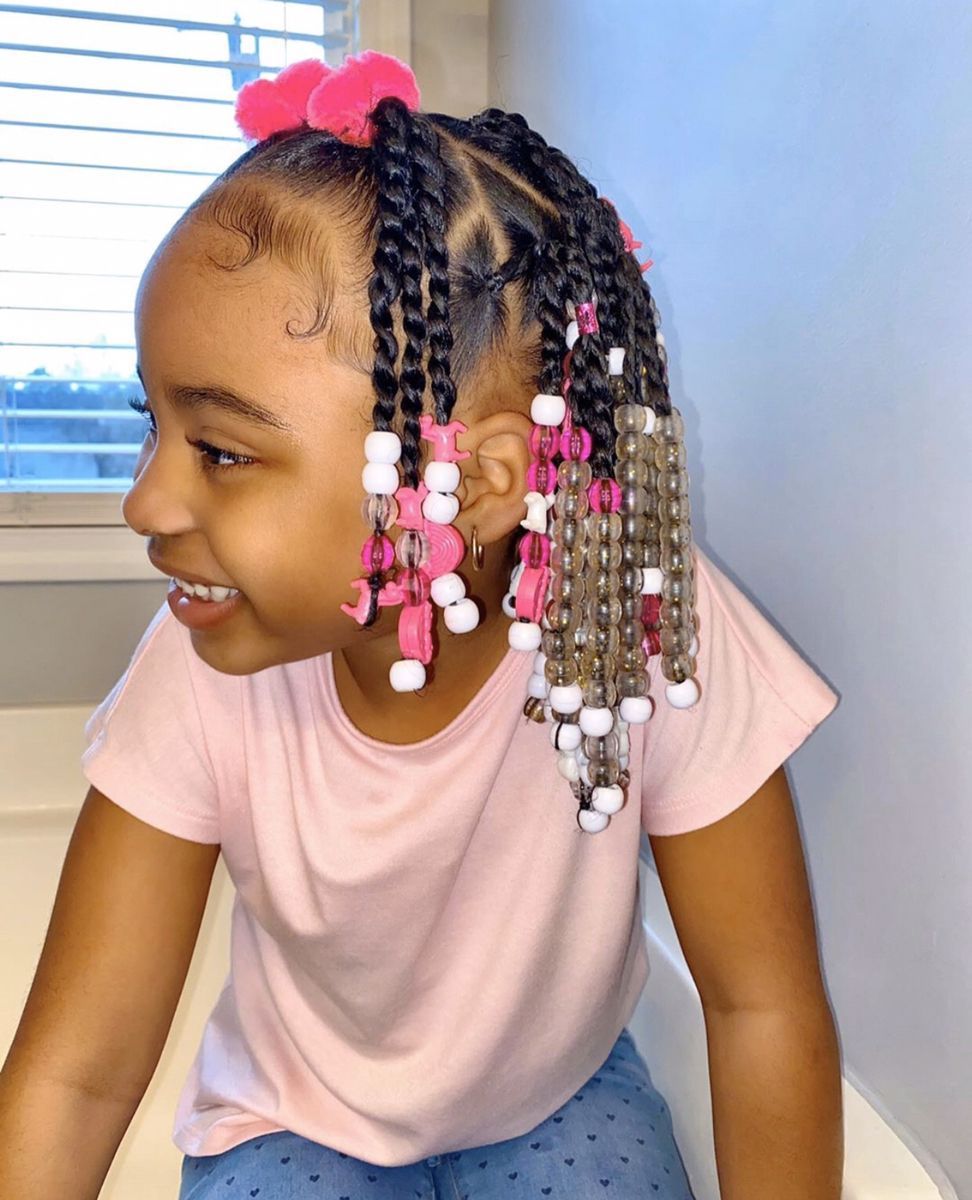 55 Stunning Kids Braids With Beads Trending In 2025 | Fabbon