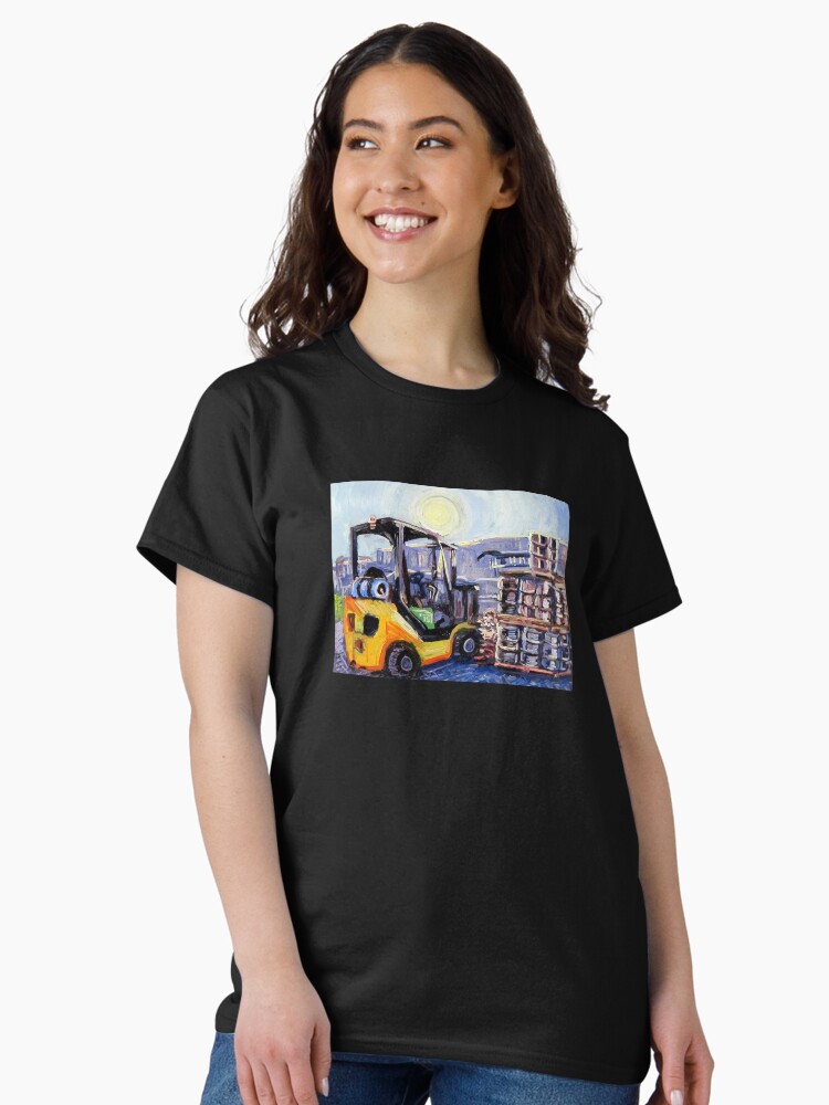 Painterly Forklift Graphic Tee Painterly Forklift Graphic Tee — Brewery Outfits 2027