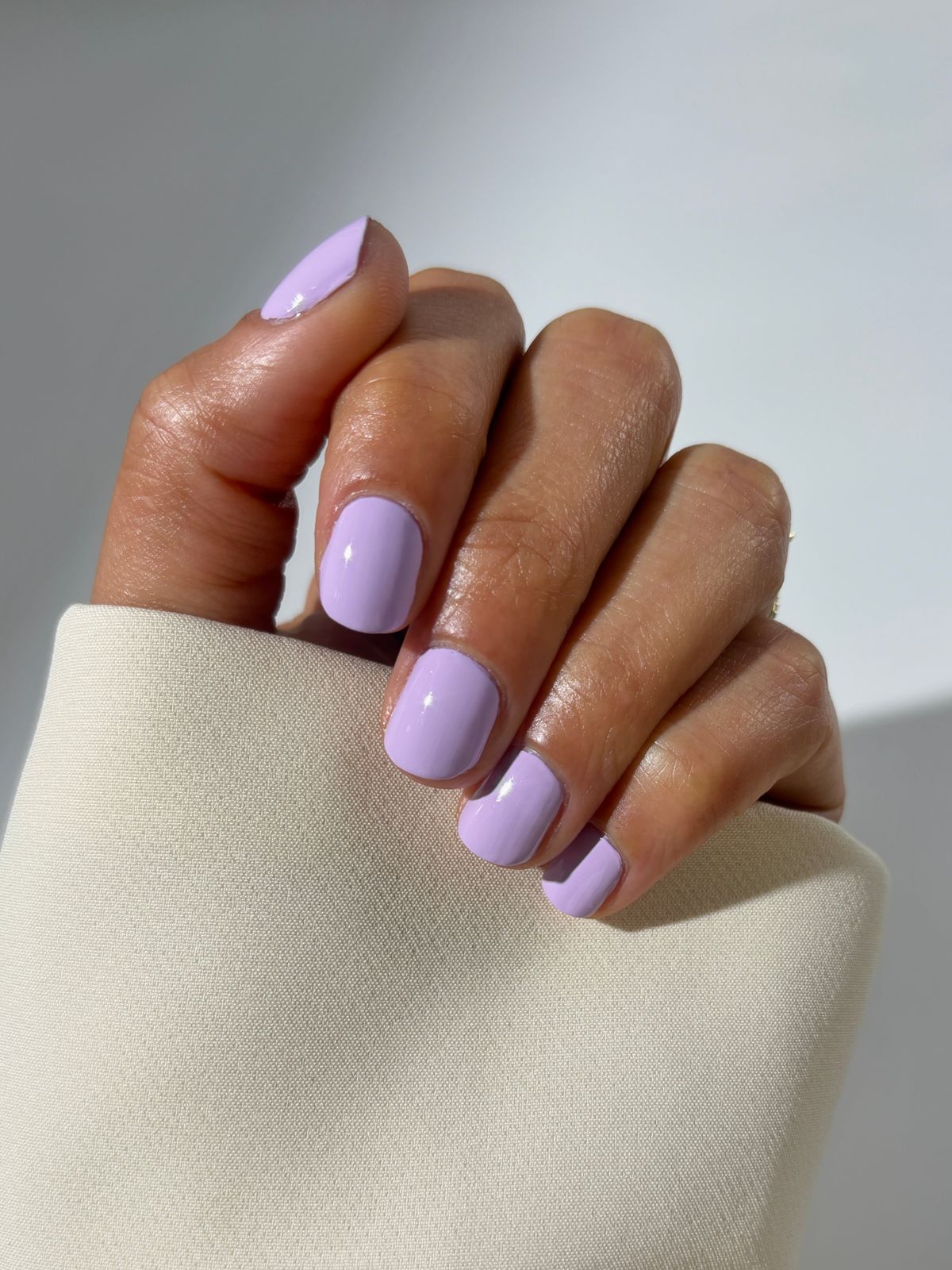 None Opaque Pastel Purple Short Square Nails None Opaque Pastel Purple Short Square Nails — Pastel Purple Nails 2027