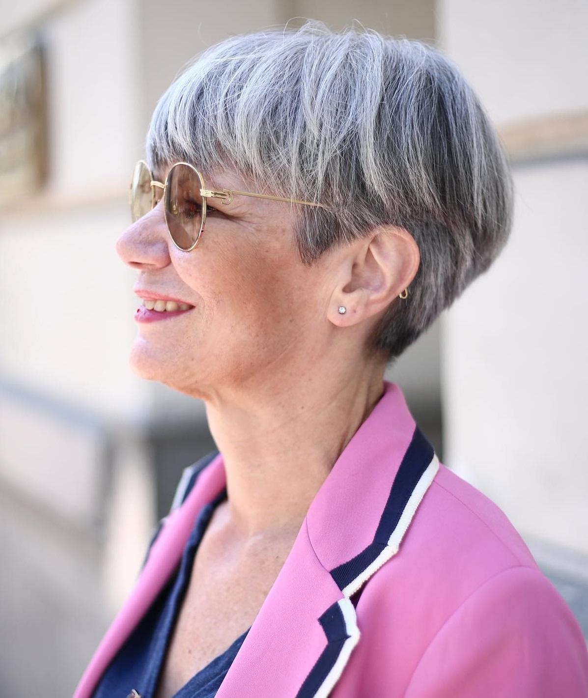 Textured Silver Grey Pixie Cut Textured Silver Grey Pixie Cut — Hairstyles 2027 for Women Over 50
