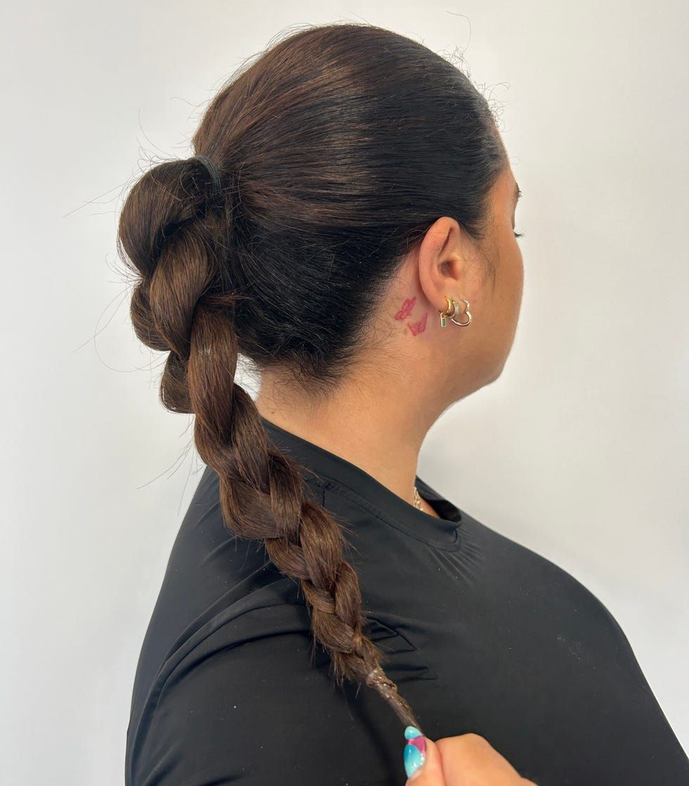 Classic Thick Dark Brown Braid Classic Thick Dark Brown Braid — Heatless Hairstyles 2027