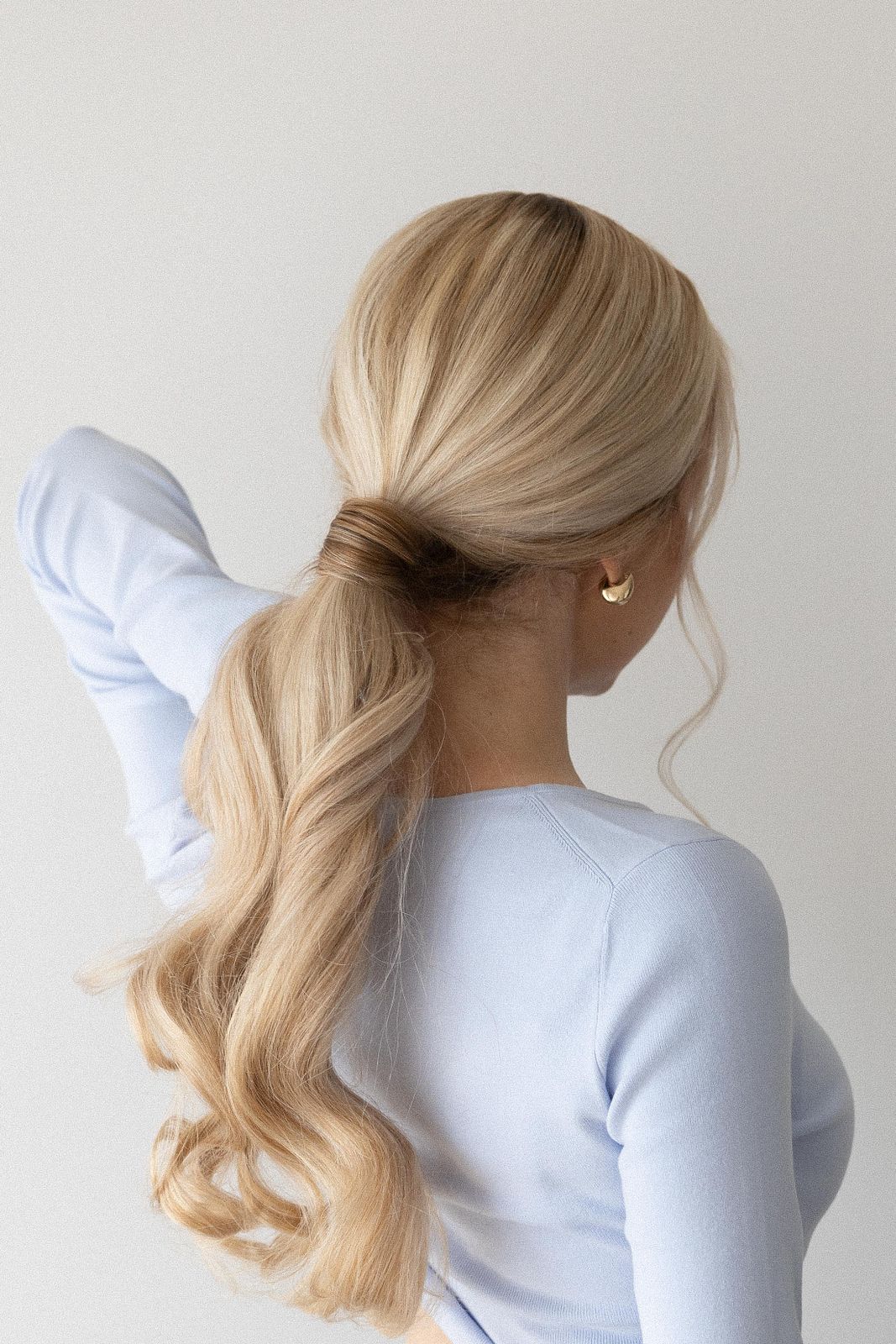 The Soft Low Wavy Blonde Ponytail The Soft Low Wavy Blonde Ponytail — Ponytail Hairstyles 2027 for School