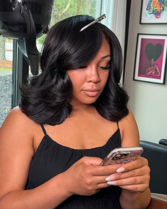 Visual Idea — Styled With A Voluminous Blowout Visual Idea — Styled With A Voluminous Blowout — Sew In Styles 2027