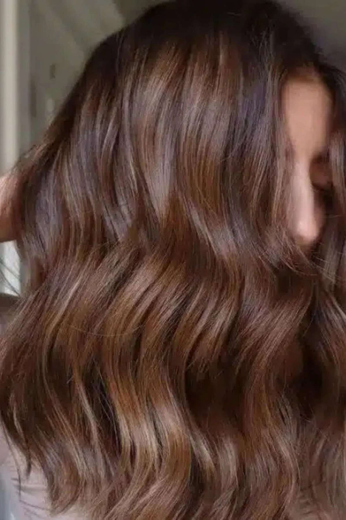 Loose Waves Natural Texture Visual Idea Loose Waves Natural Texture Visual Idea — Warm Brown Hair 2027