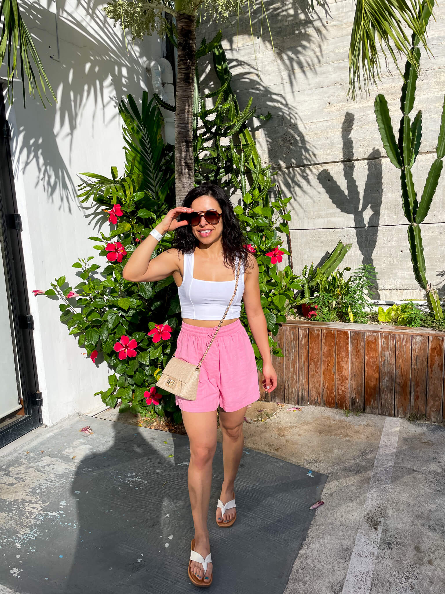 White Flip-Flops Outfit Idea White Flip-Flops Outfit Idea — Resort Wear Outfits 2027