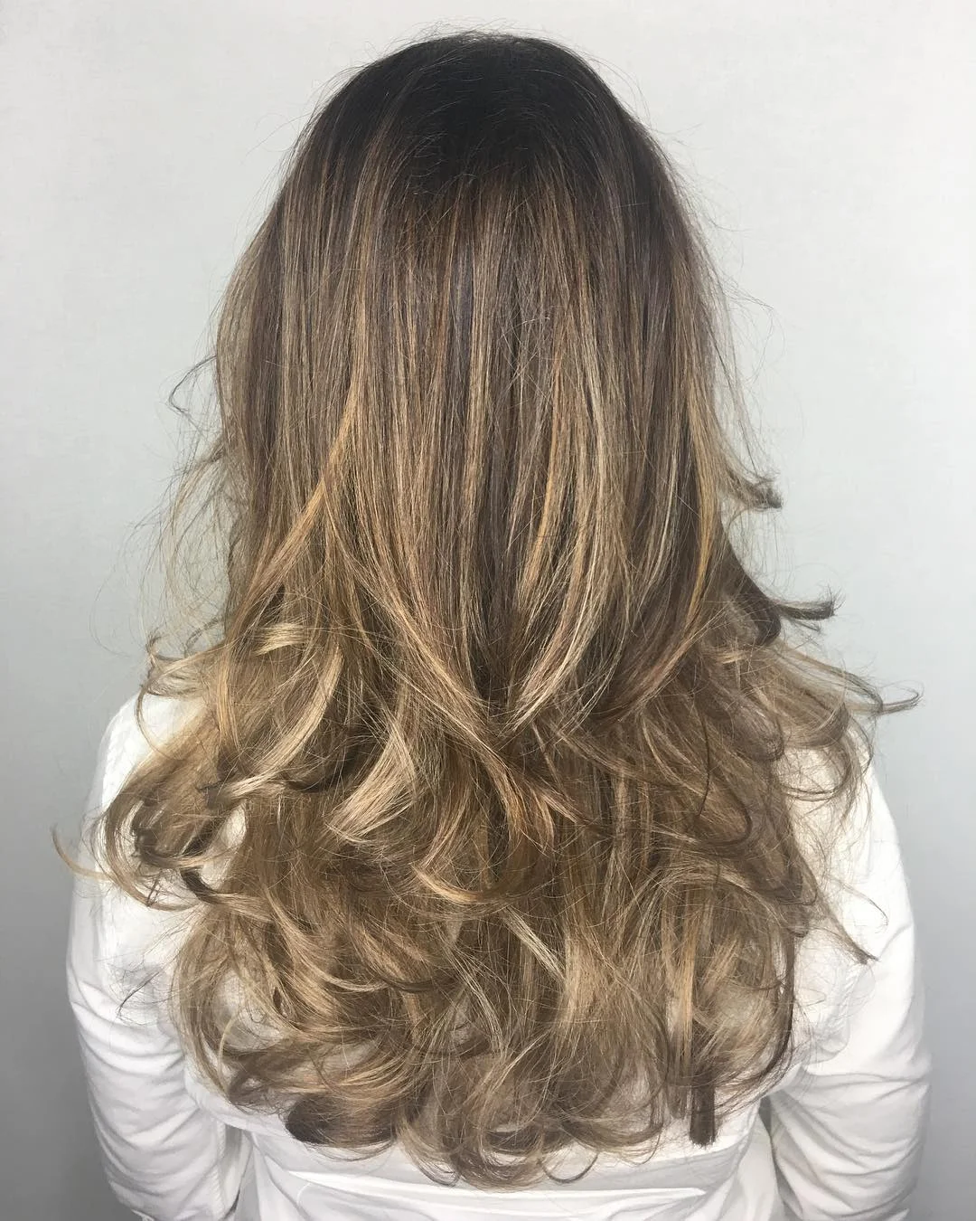 Medium Brown With Golden Blonde Balayage — Spring Balayage 2027