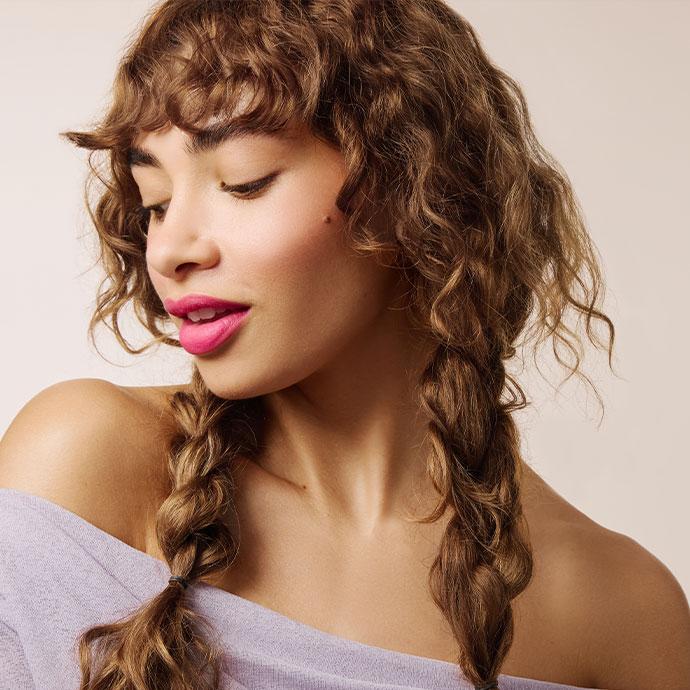 Curly Shoulder Length Blowout — Vacation Hairstyles 2027