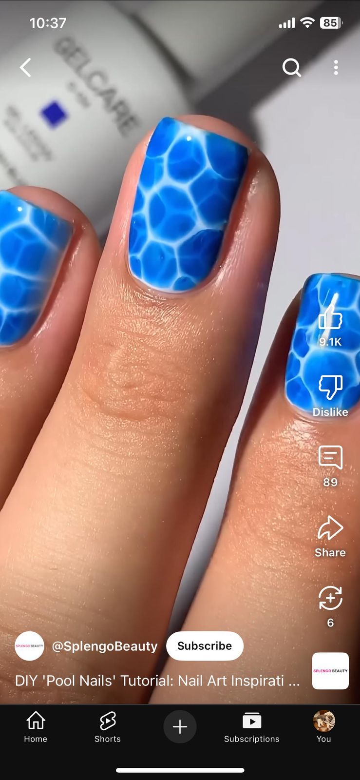 Short Rounded Square Visual Idea Short Rounded Square Visual Idea — Swim Nails Team Colors 2027