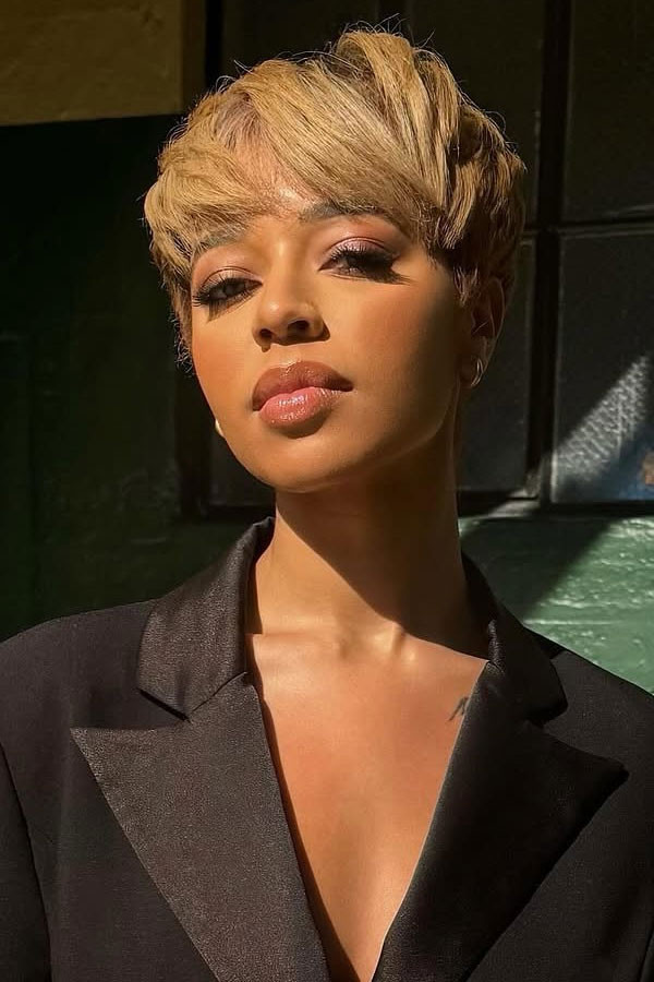 Forehead Visual Idea — Pixie Cut 2027 for Black Women