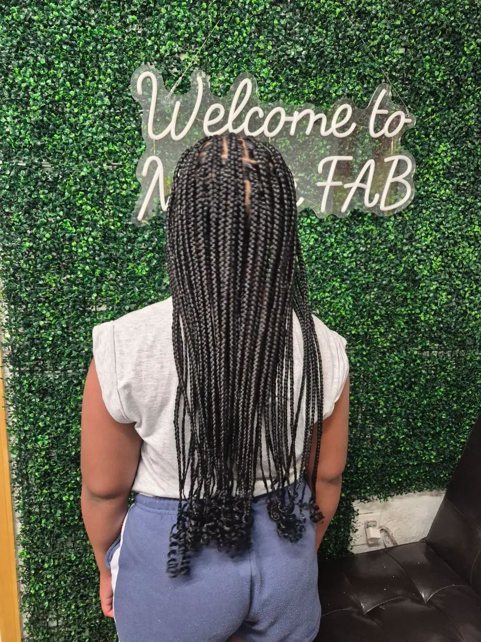 Layers Long Uniform Black Box Braids — Kids Braids 2027