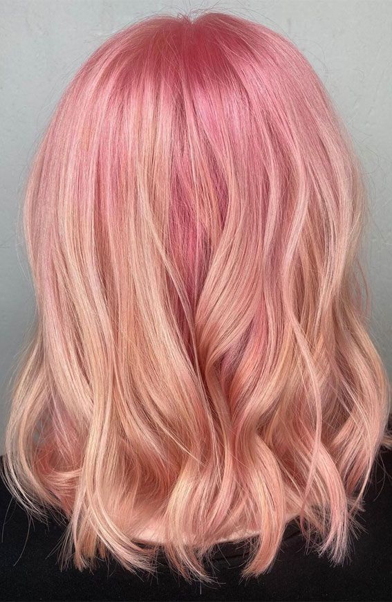 Peach With Blonde Ombre Peach With Blonde Ombre — Peach Blonde Hair 2027