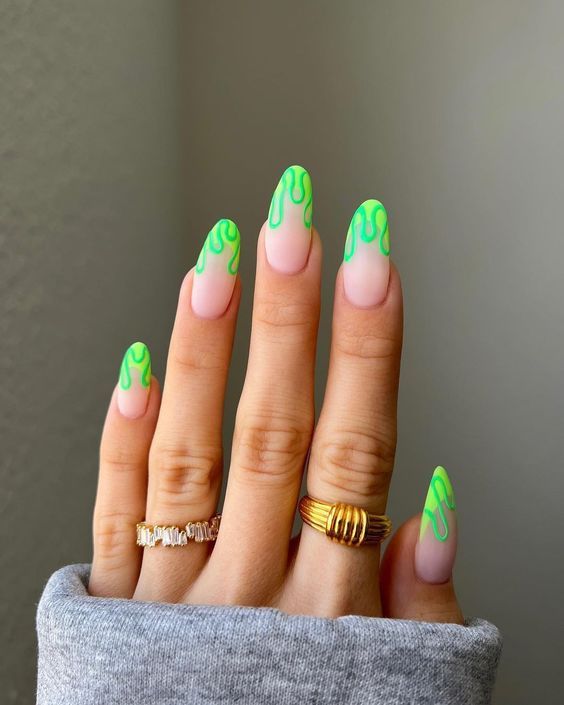 Medium Oval Visual Idea Medium Oval Visual Idea — Neon Acrylic Nails 2027