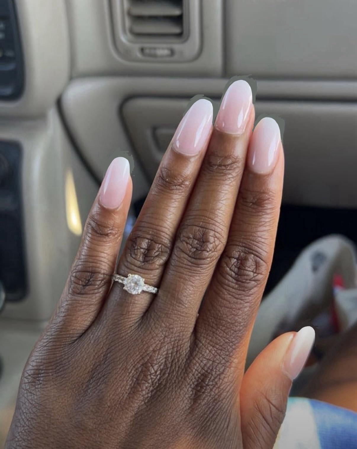 Ombre Effect Visual Idea Ombre Effect Visual Idea — Nails 2027 for Wide Nail Beds