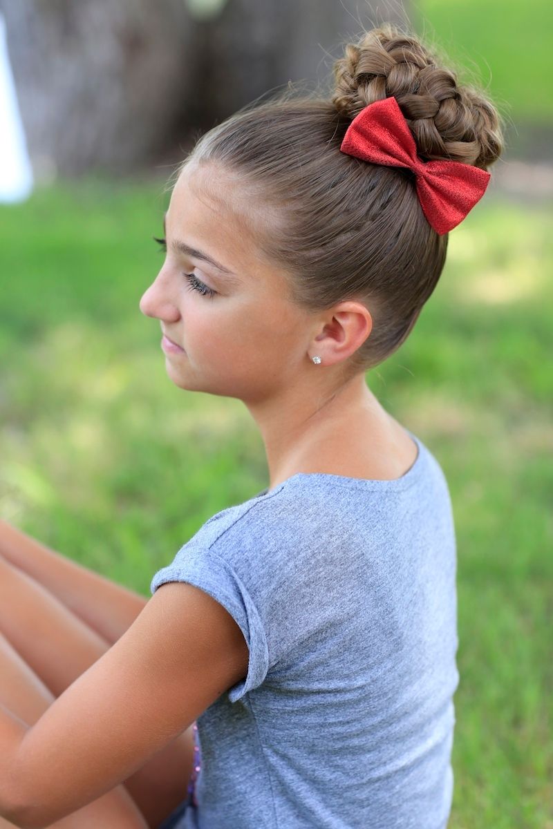 Bun Visual Idea — Haircuts 2027 for Cheer Girls