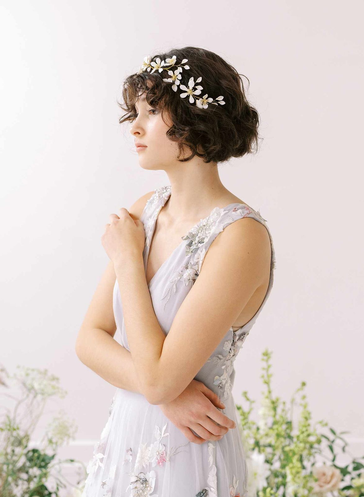 Chin Visual Idea — Flower Crown Hairstyles 2027