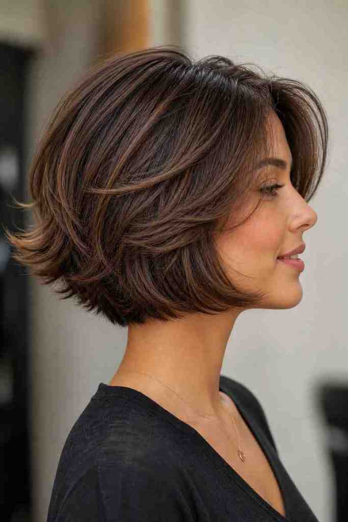 Collarbone Layered Bob With Soft Waves Collarbone Layered Bob With Soft Waves — Bob 2027 for Long Face