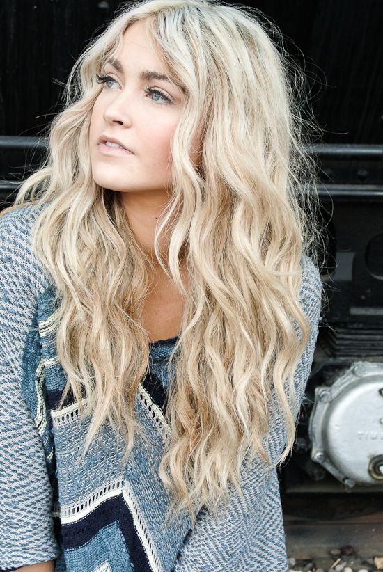 Ash Blonde With Platinum Highlights Visual Idea — Beach Waves 2027
