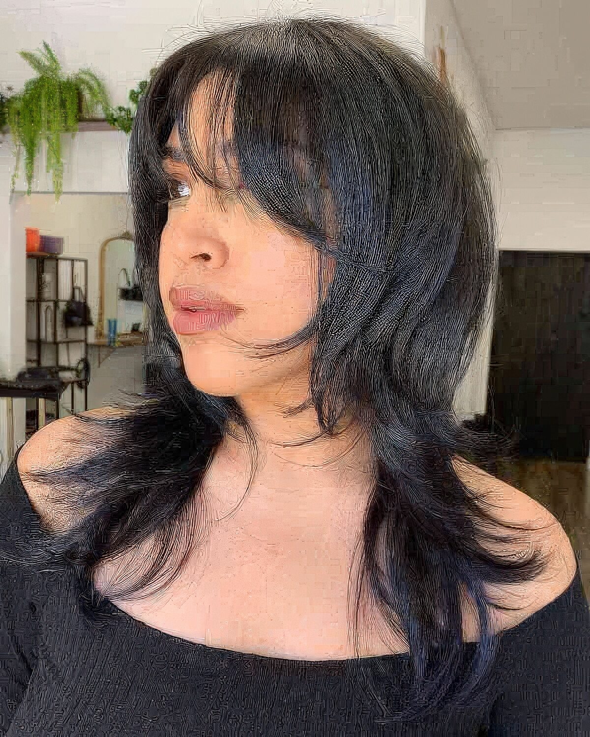 Dark Brown Layered Shag For Volume Dark Brown Layered Shag For Volume — Octopus Haircut 2027