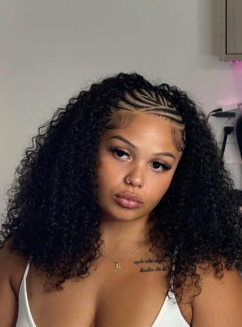 Black Waves with Braided Detail Black Waves with Braided Detail — Sew In Styles 2027