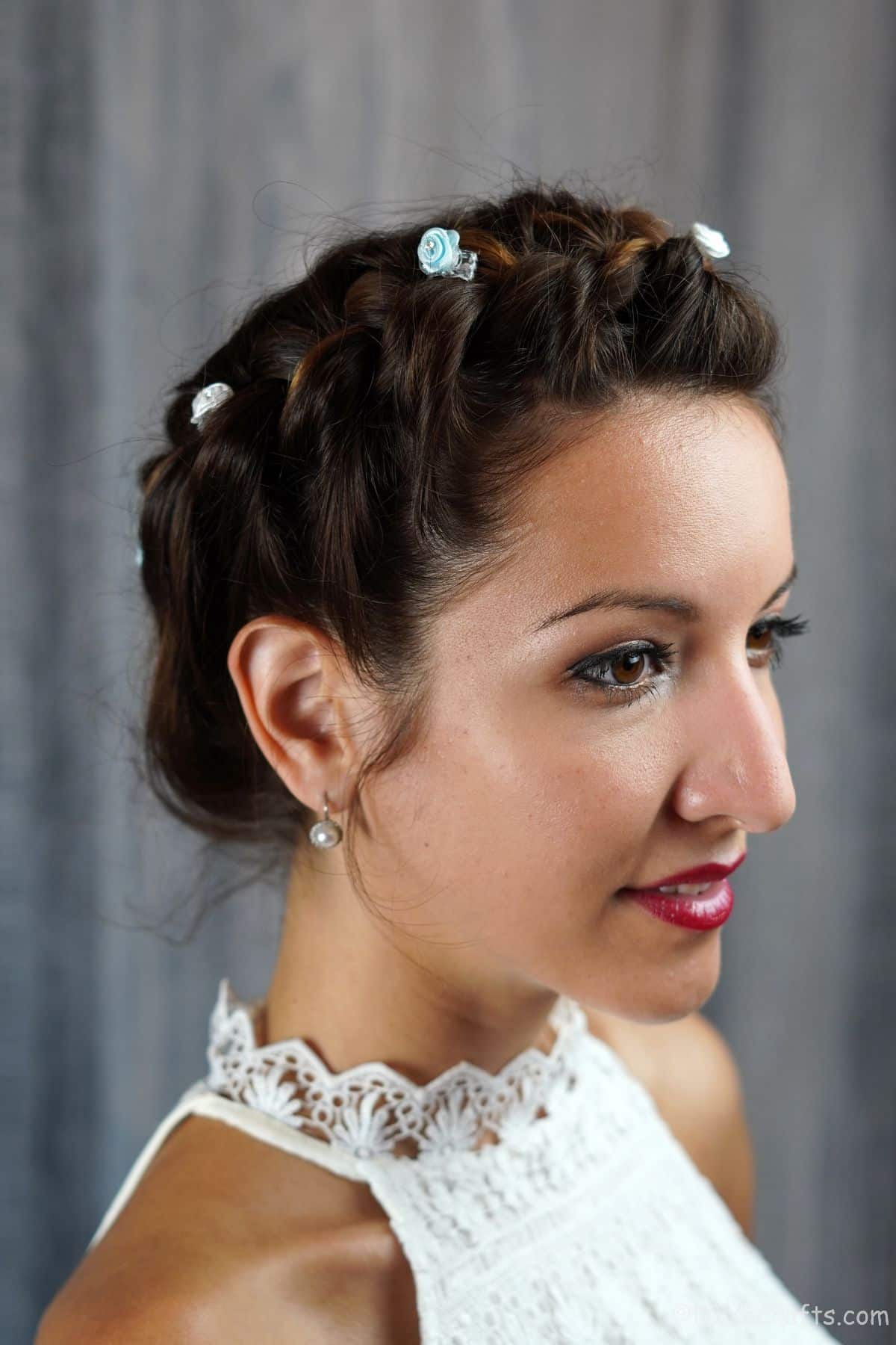Braided Updo Visual Idea — Crown Braid 2027