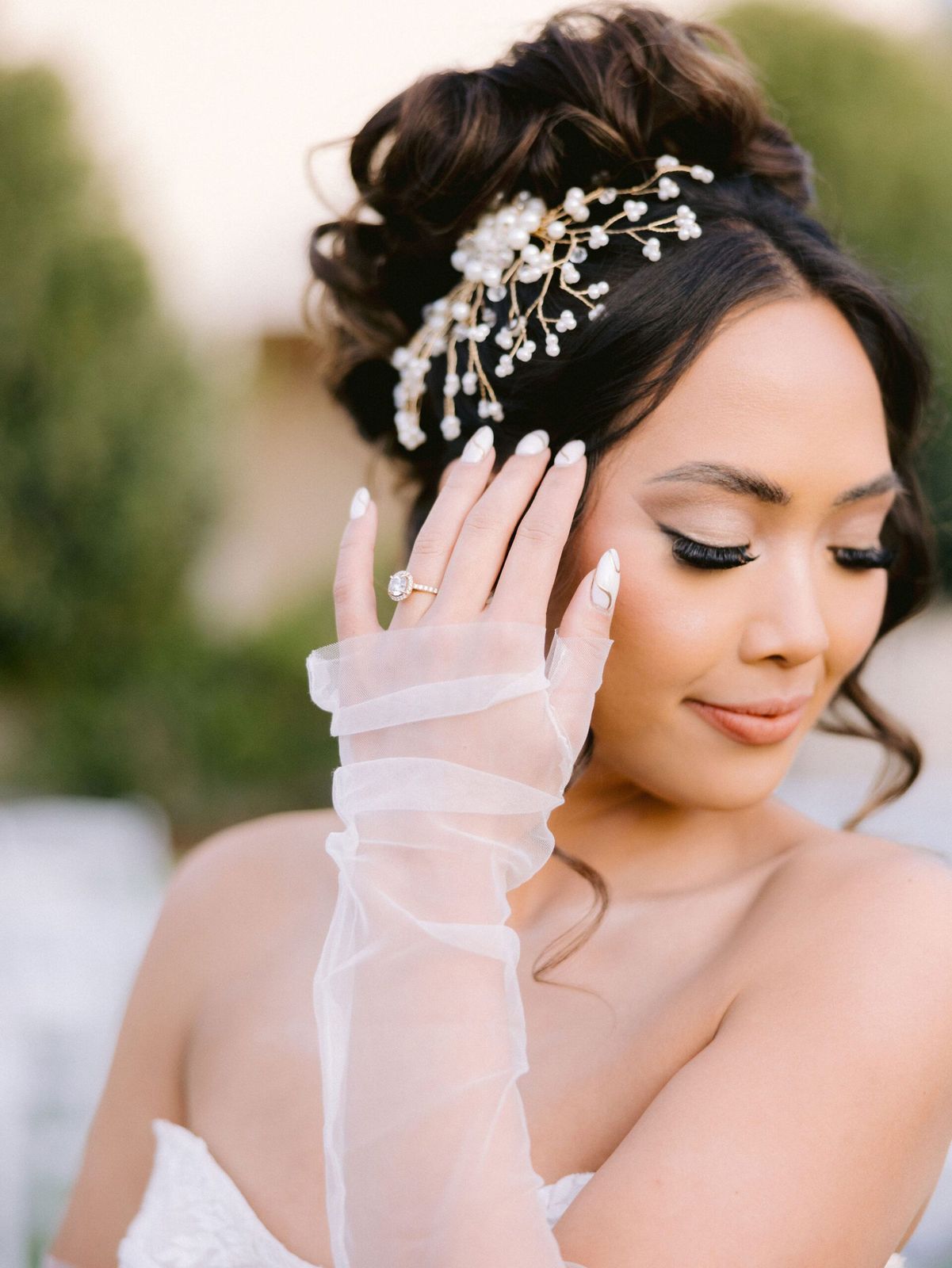 Side Swept Bangs Visual Idea — Filipino Wedding Hairstyles 2027