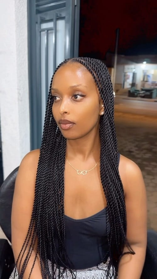 Long Twists Thick Sleek Mid-Back Twists Long Twists Thick Sleek Mid-Back Twists — Senegalese Twists 2027