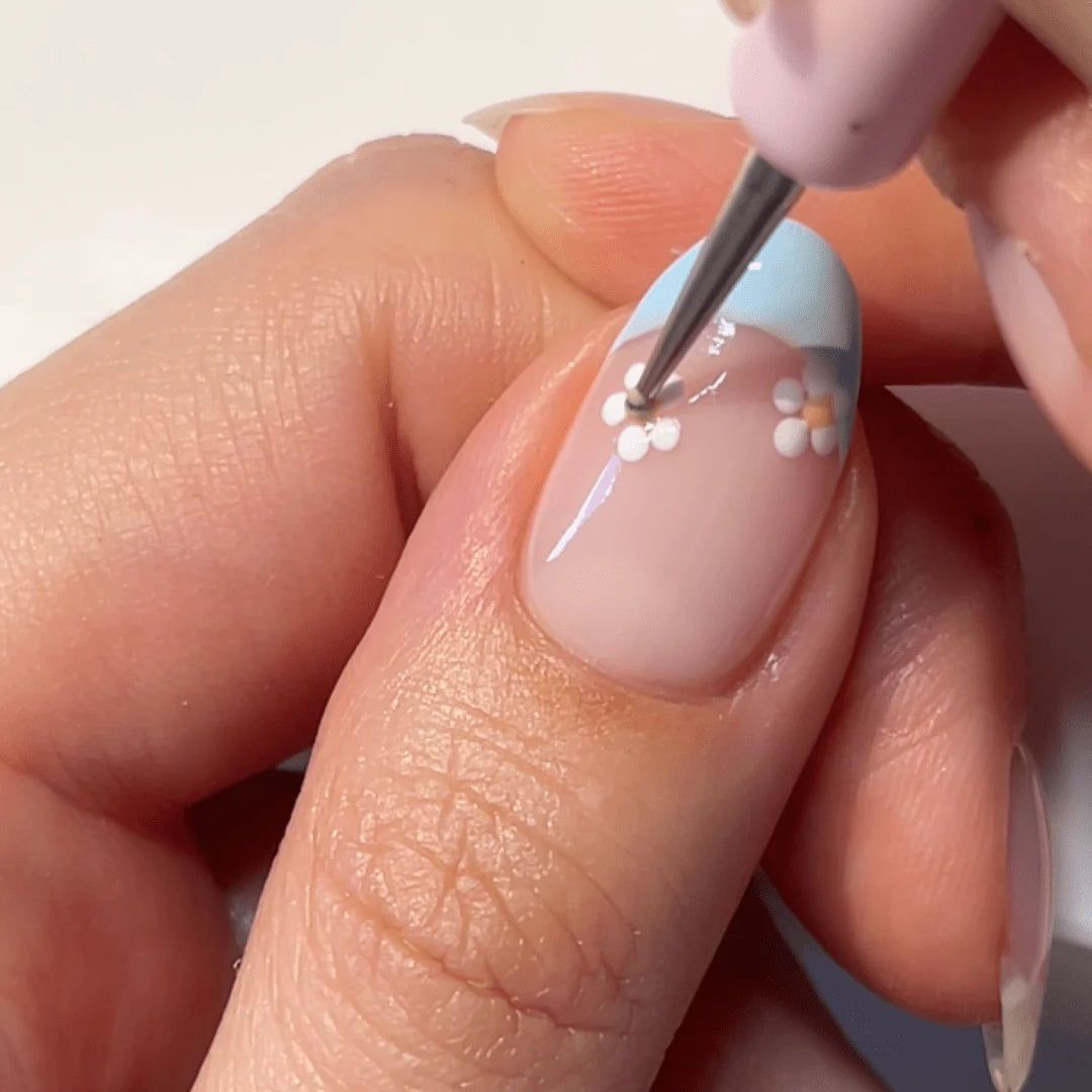 Spring Visual Idea Spring Visual Idea — Minimal Line Art Nails 2027