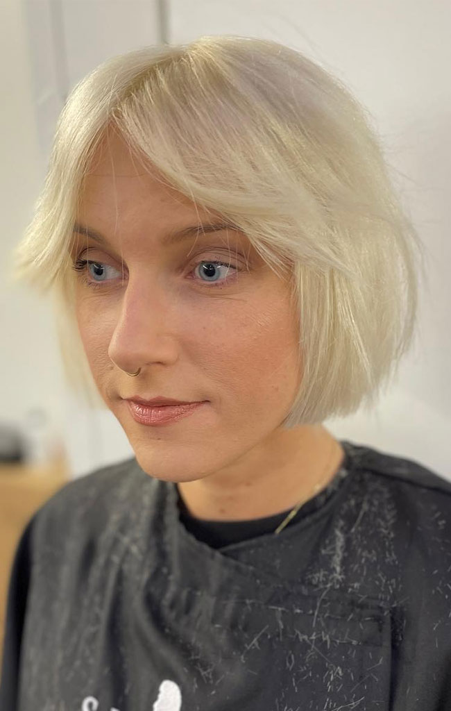 Ash Blonde Visual Idea Ash Blonde Visual Idea — Mini Bob 2027