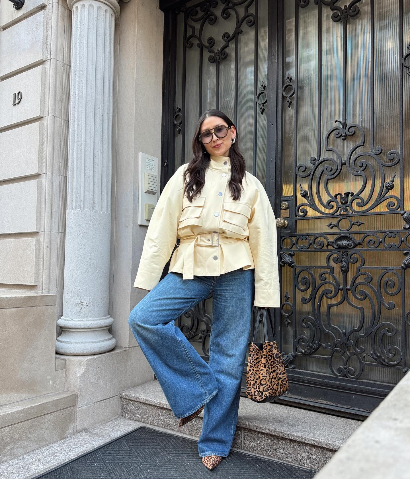 Utility Jacket and Wide-Leg Jeans: Casual Chic for a Spring Date Utility Jacket and Wide-Leg Jeans: Casual Chic for a Spring Date — Spring First Date Outfits 2027