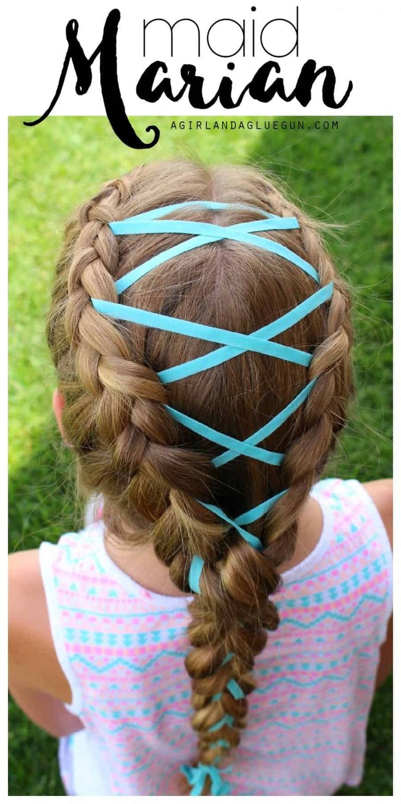 Braided Pigtails Visual Idea — Haircuts 2027 for Cheer Girls