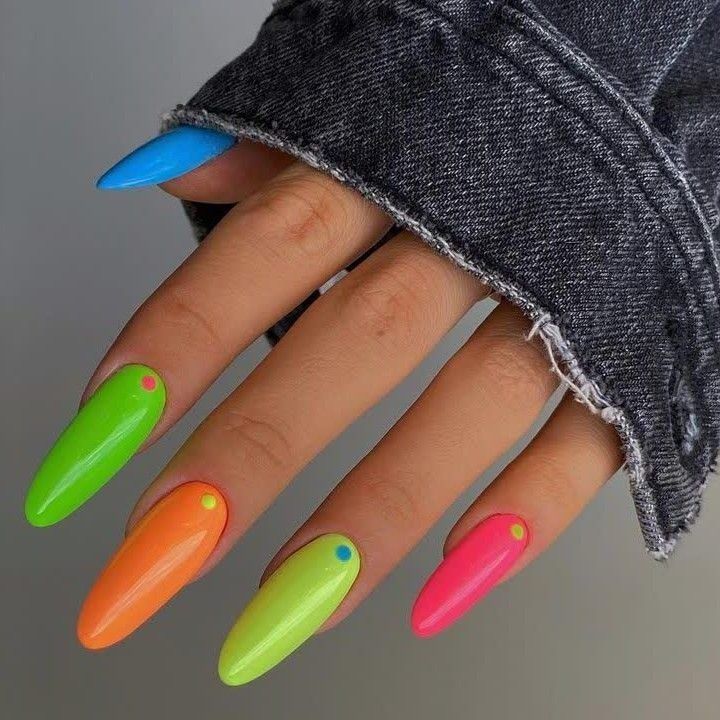 Small Dots Visual Idea Small Dots Visual Idea — Neon Acrylic Nails 2027