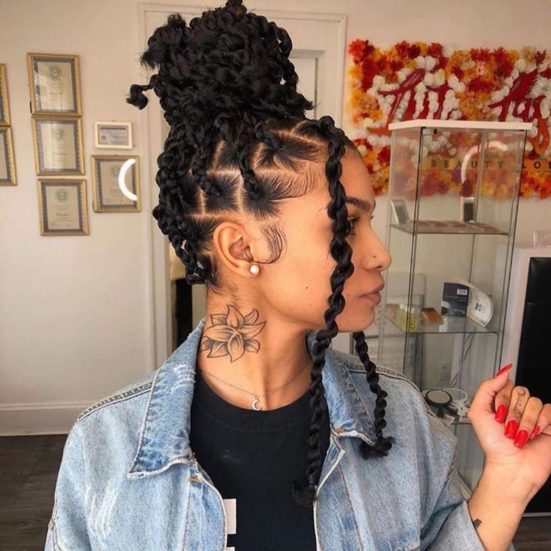 Updo Visual Idea Updo Visual Idea — Twists Easy Hairstyles 2027