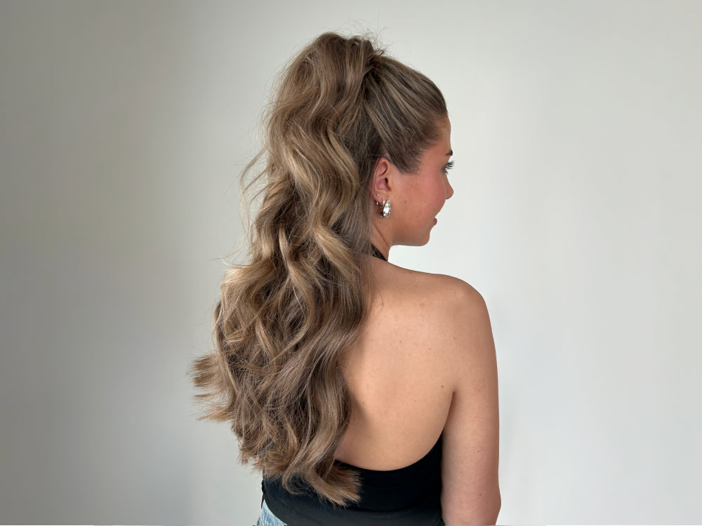 High Ponytail With Voluminous Waves — Vacation Hairstyles 2027