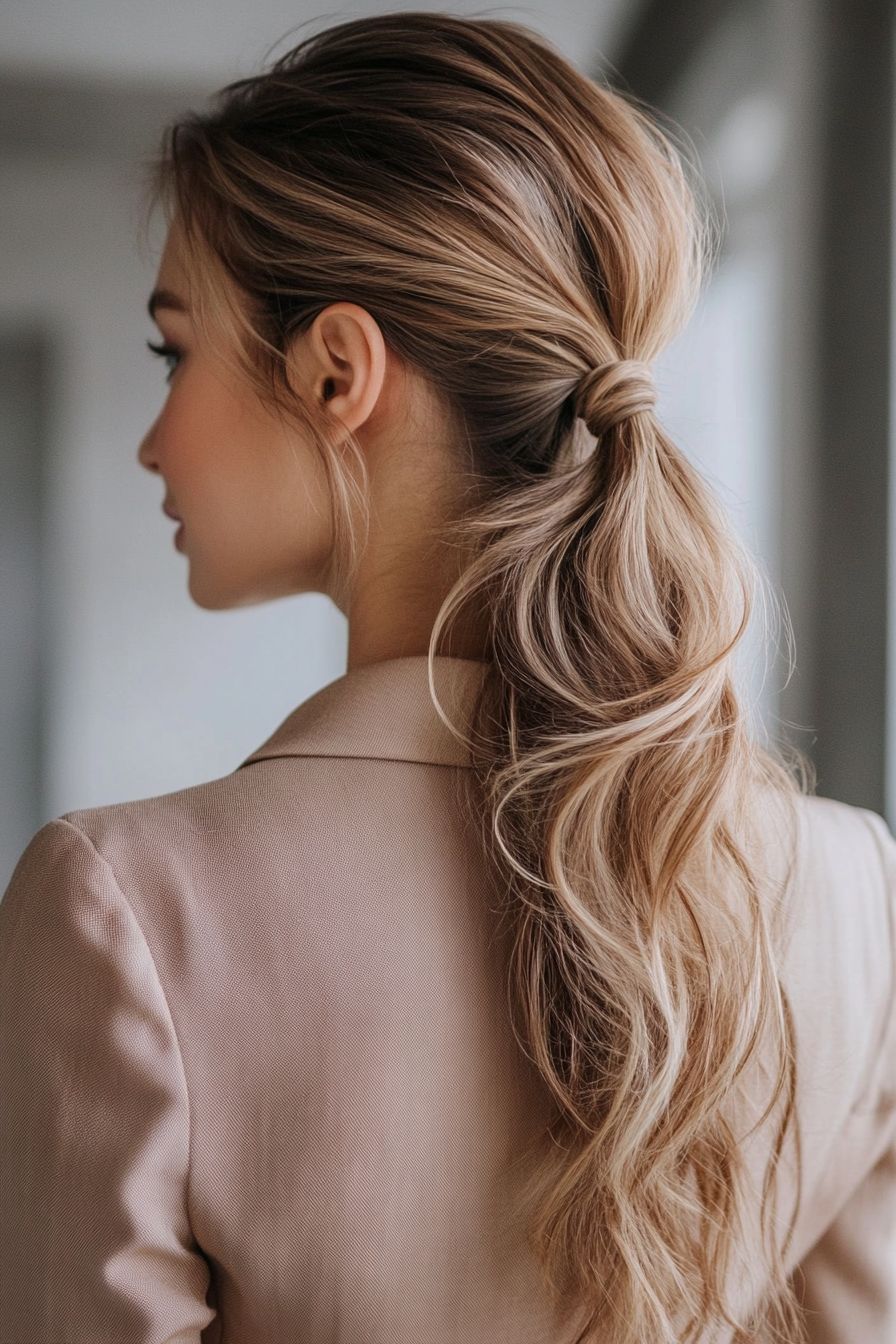24 Stunning Ponytail Hairstyles Women Over 40 – CreativeBooster