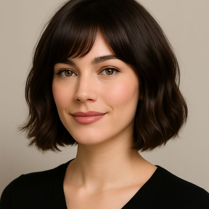 Soft Wavy Collarbone Bob — Y2K Bob 2027