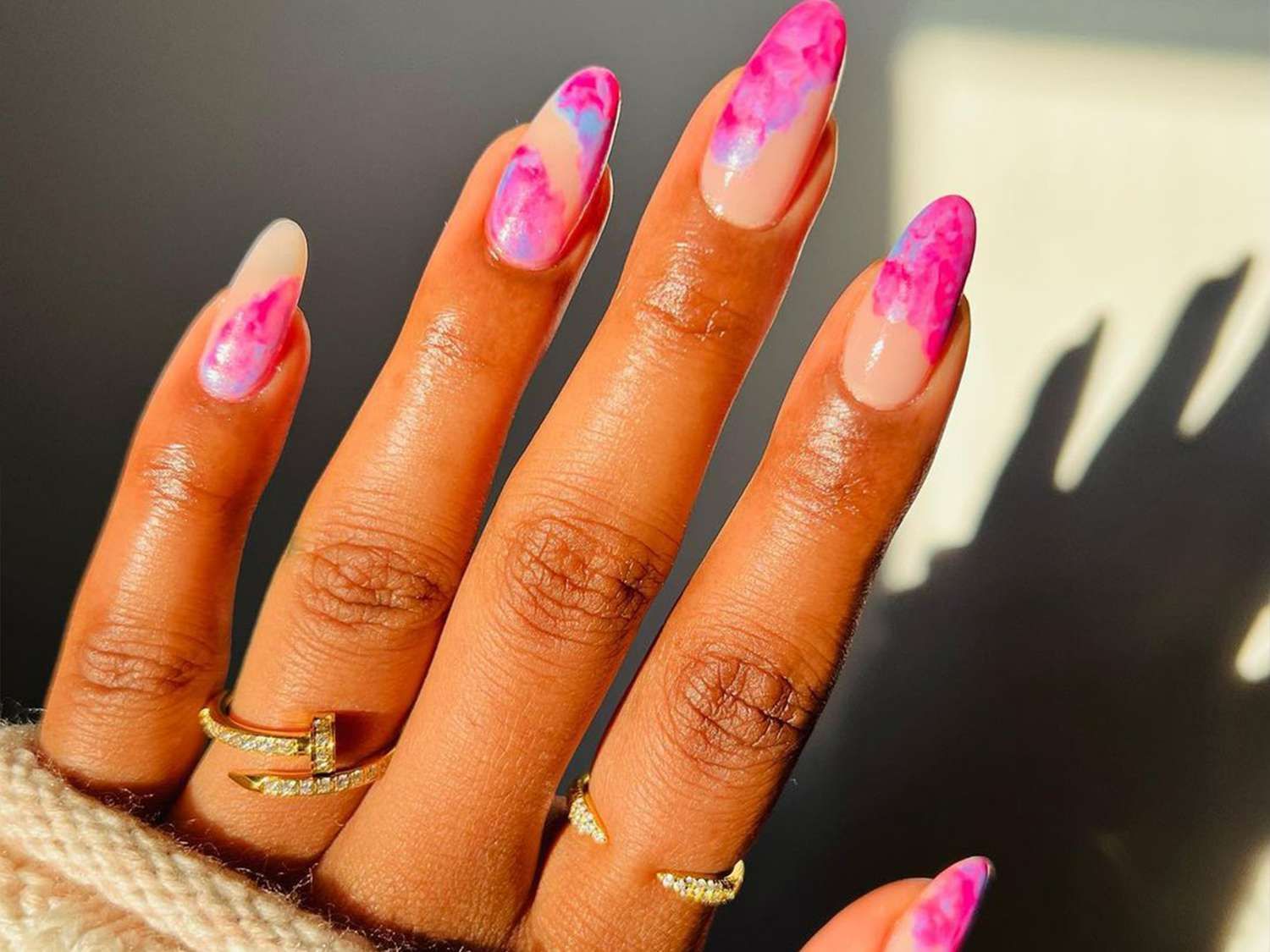 Glossy With Iridescent Sheen Visual Idea Glossy With Iridescent Sheen Visual Idea — Magenta Nails 2027