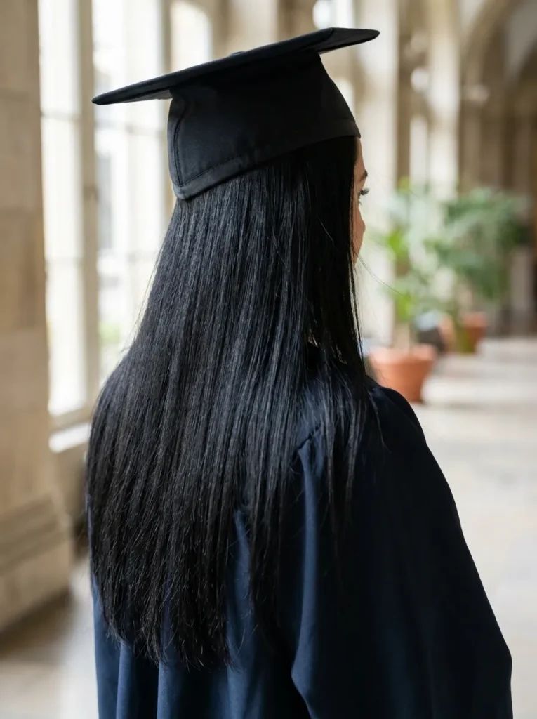 Black Visual Idea — Down Graduation Hairstyles 2027