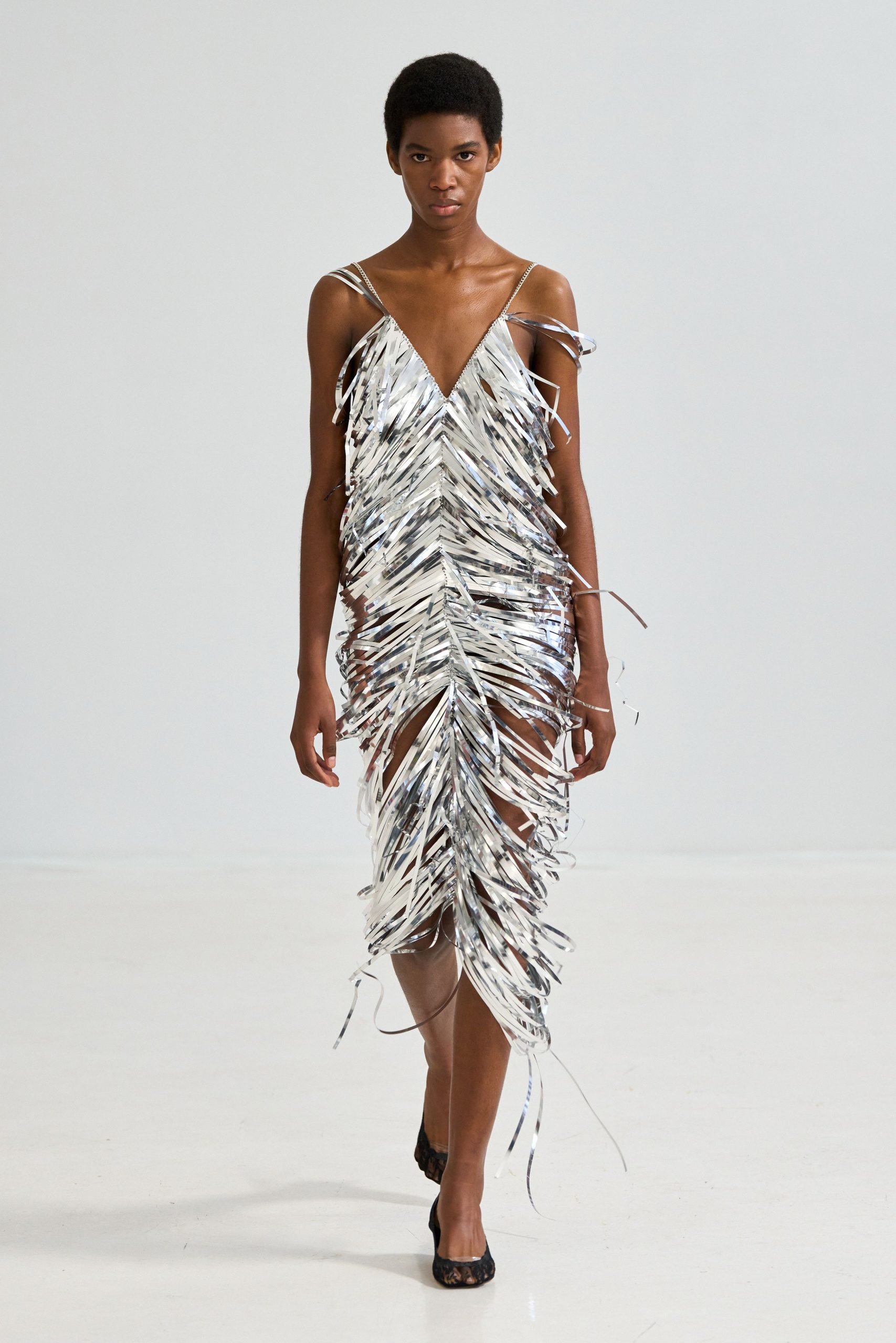 Party Festival Outfit Idea — Silver Dress Outfits 2027