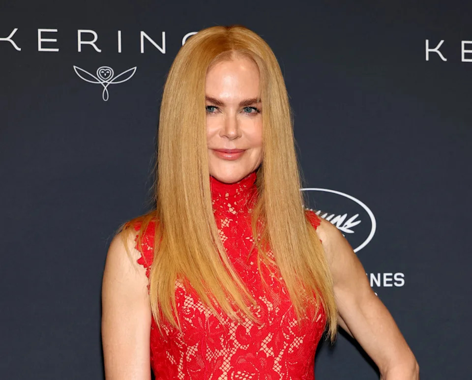 Bright Honey Blonde Mid-Back Layers — Hair Color 2027 for Women Over 60