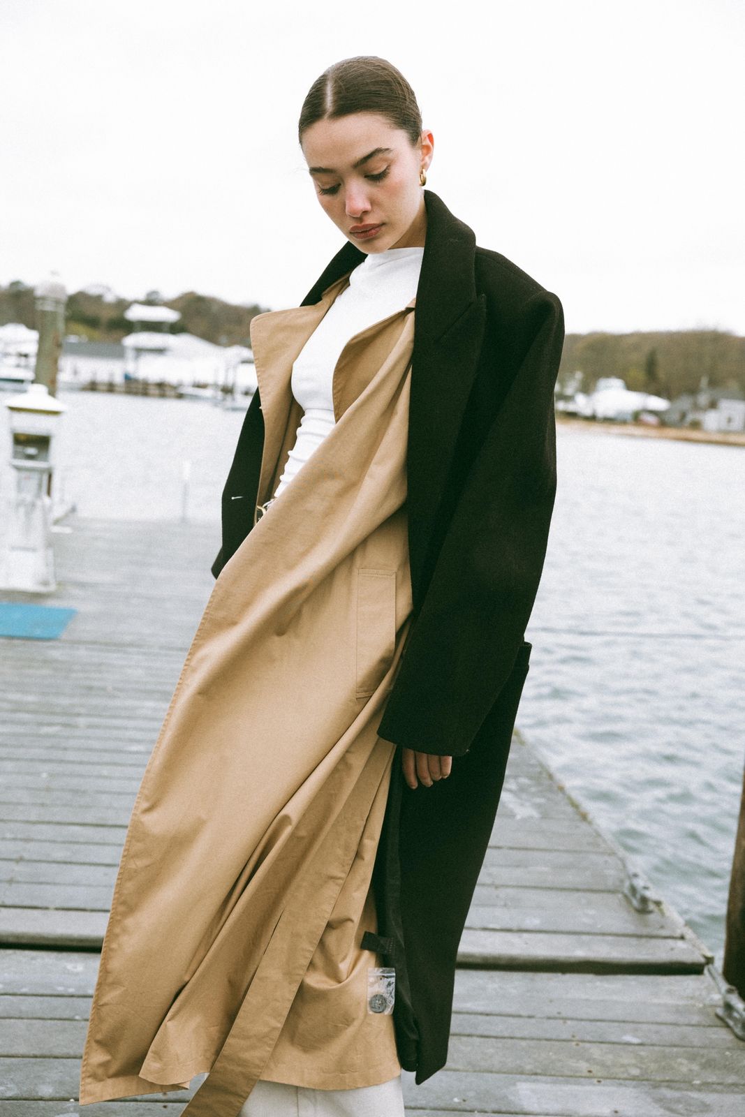 Layered Coats for a Dramatic Winter Silhouette Layered Coats for a Dramatic Winter Silhouette — Winter Photoshoot Outfits 2027