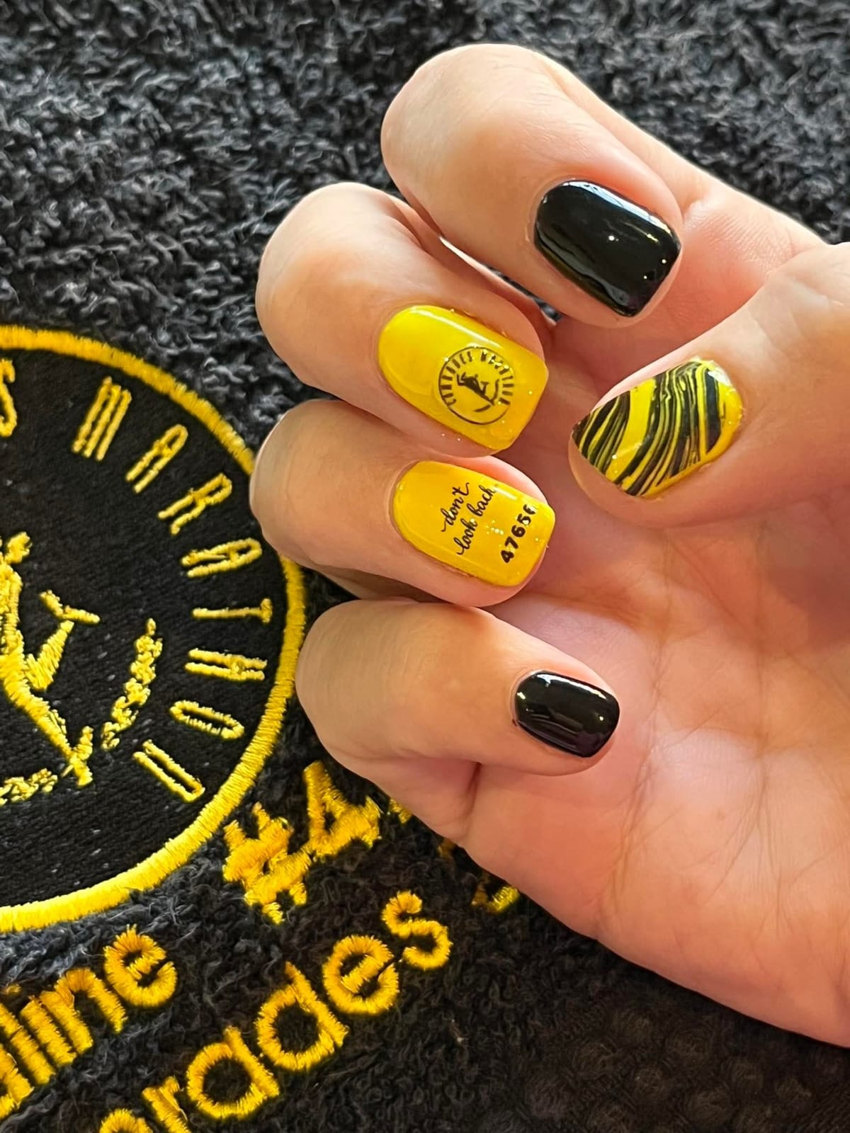 Marathon Themed Water Decals Marathon Themed Water Decals — Professional Nails 2027